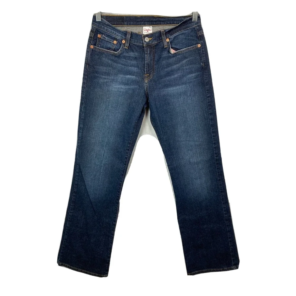 Lucky Brand Jeans Womens‎ Sz 6 28 Vintage Blue Denim Classic Fit